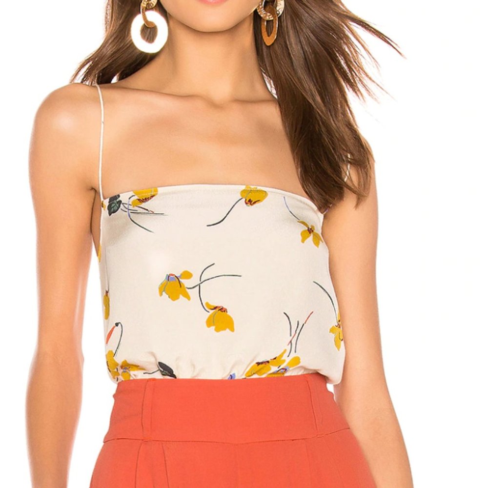 Capulet Ivy Camisole in Cream Tossed Floral, Size M, Worn ONCE! Amazing Quality.